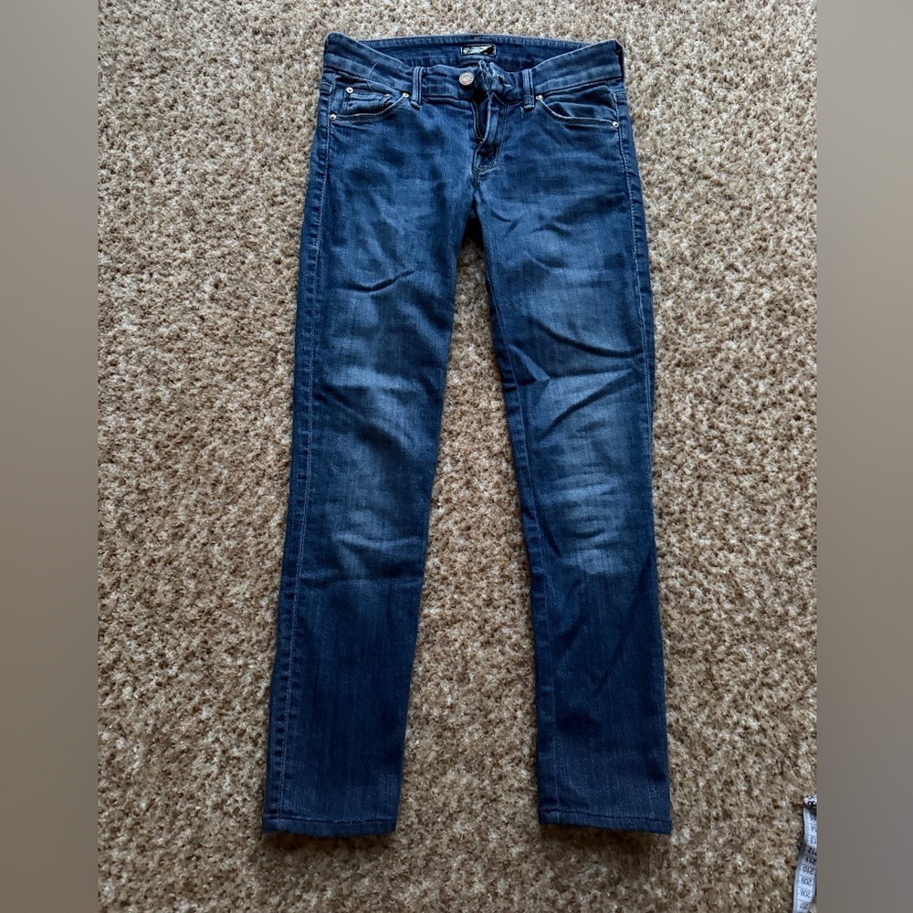 MOTHER The Looker Medium kitty Blue Jeans size 24